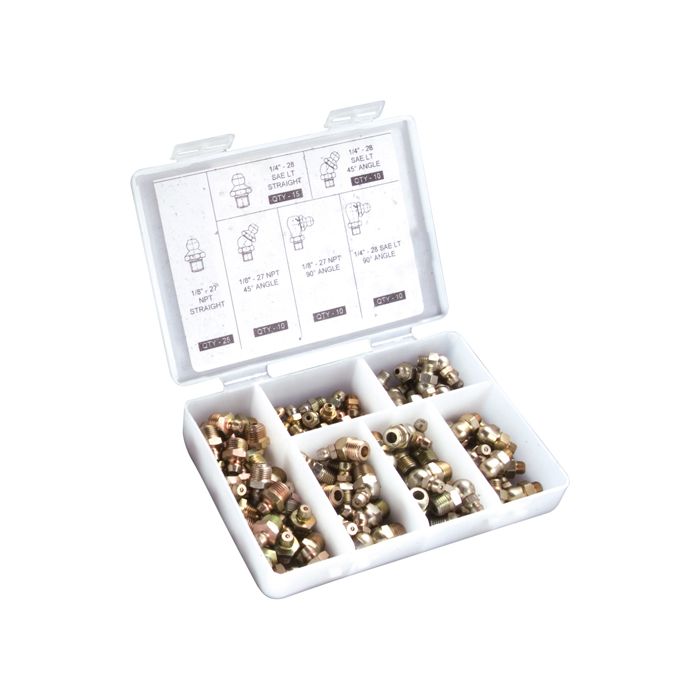 80-Piece Grease Fitting Set