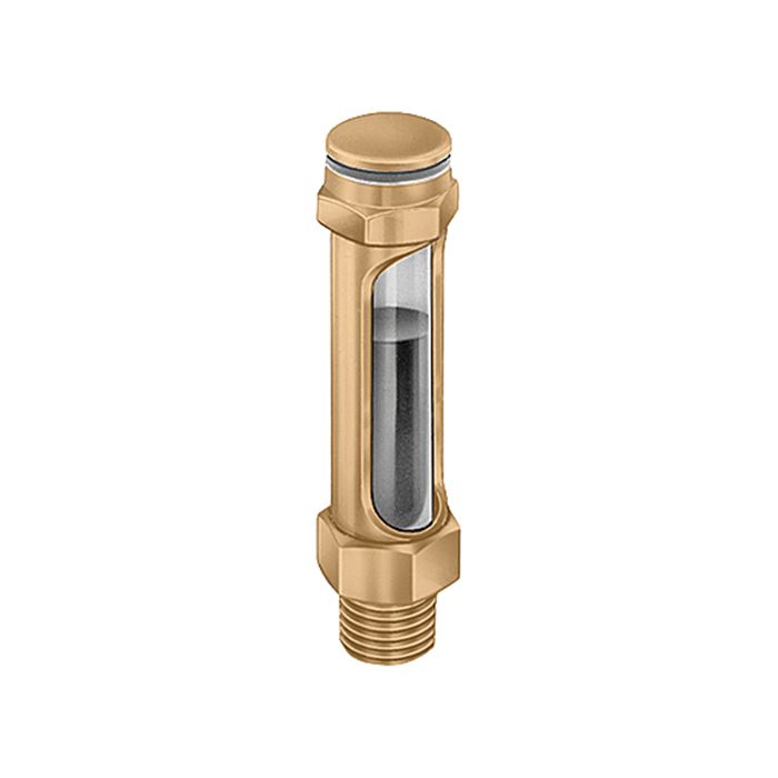 Brass Liquid Level Gauges - Straight