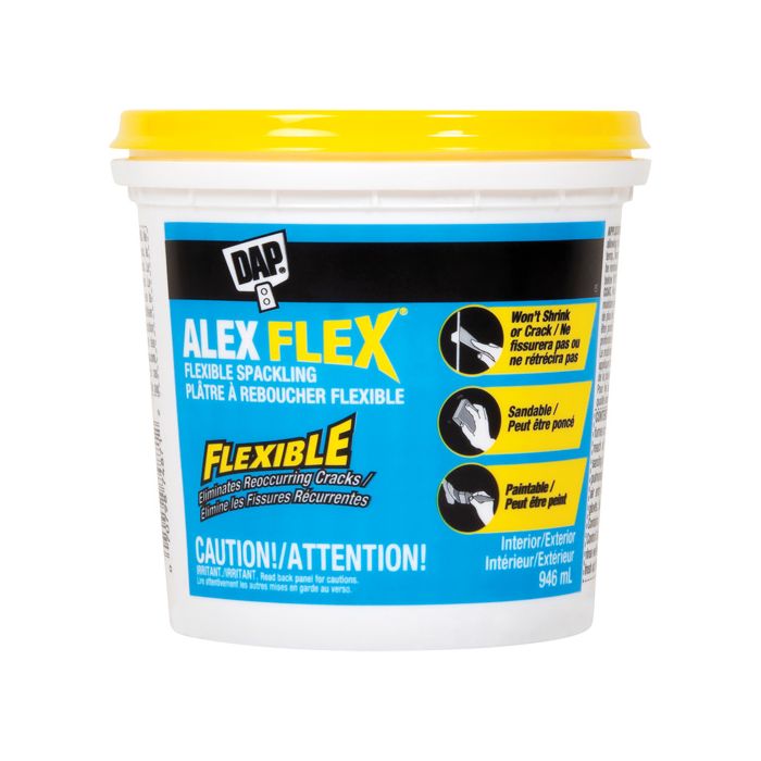 Alex Flex® Flexible Spackling