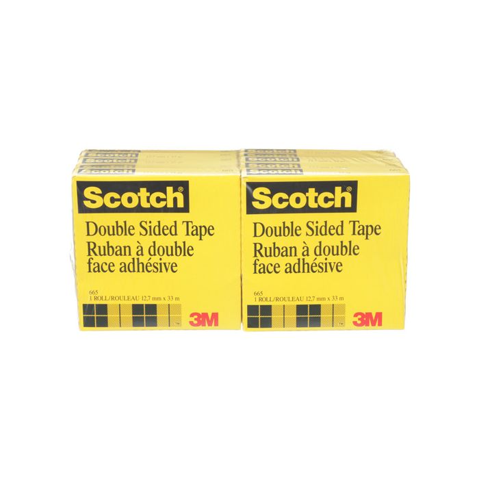 SCOTCH® DOUBLE-COATED;TAPE 665