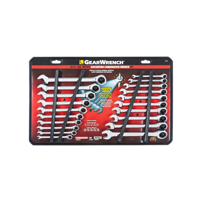 72-Tooth Combination Wrench Set