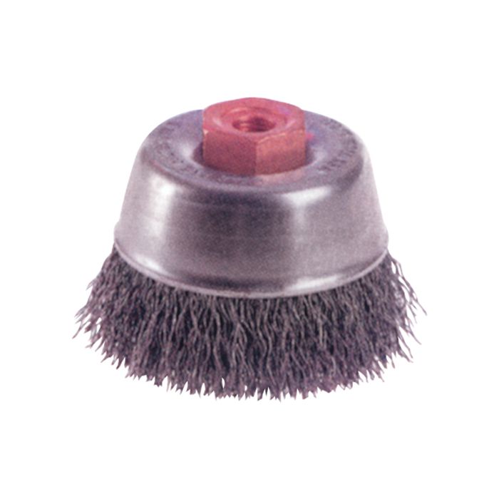 Crimped Wire Cup Brushes - High Speed Small Grinder