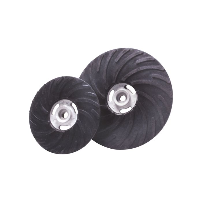 Fibre Discs - Air Cooled Rubber Back Up Pads