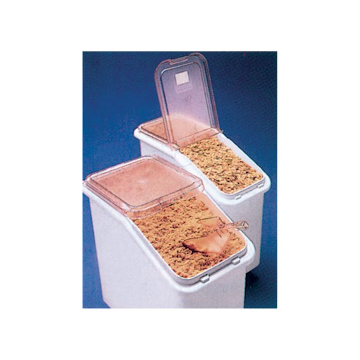 Mobile Ingredient Bins with Sliding Lid