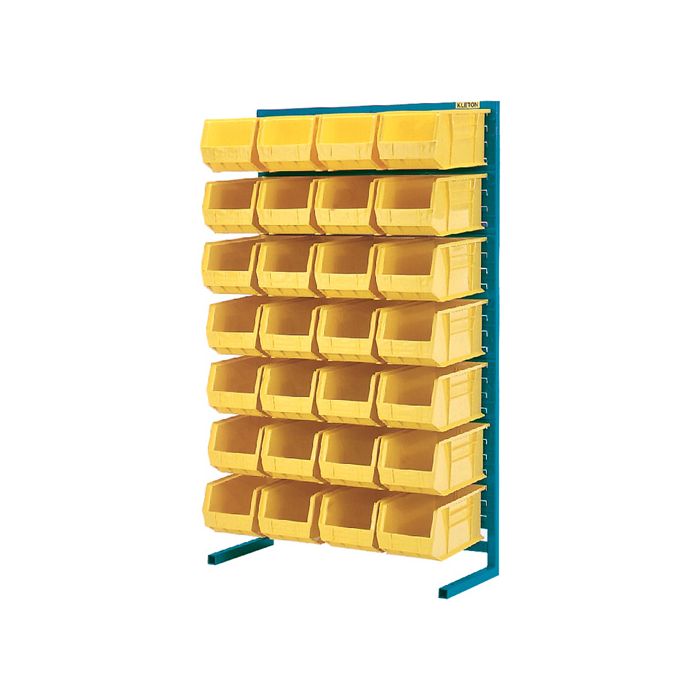 Single-Sided Stationary Bin Rack