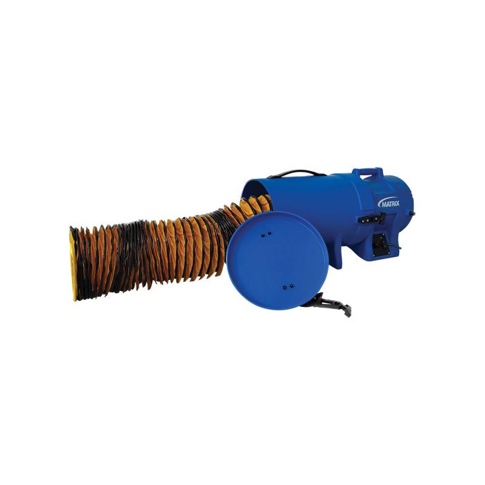 8" Air Blower with 25' Ducting & Canister