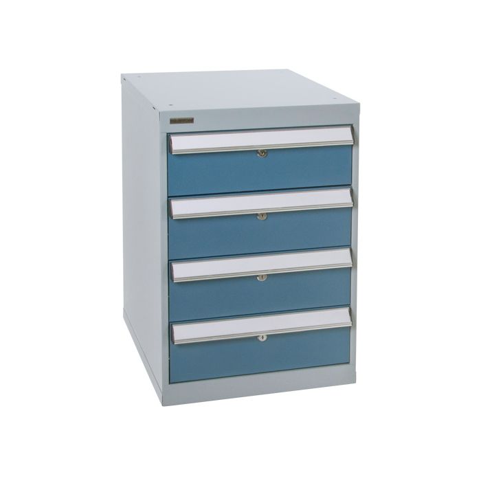 Four-Drawer Pedestal Workbench