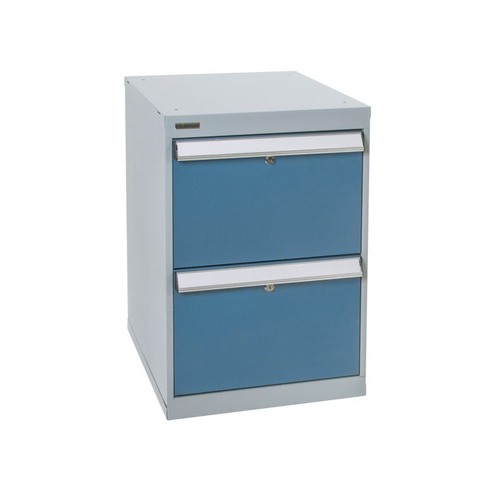 Two-Drawer Pedestal Workbench