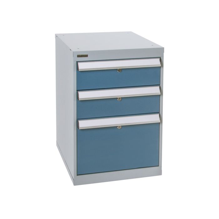 Three-Drawer Pedestal Workbench