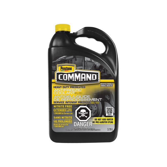 Command® Heavy-Duty Nitrate-Free Extended Life 50/50 Antifreeze/Coolant