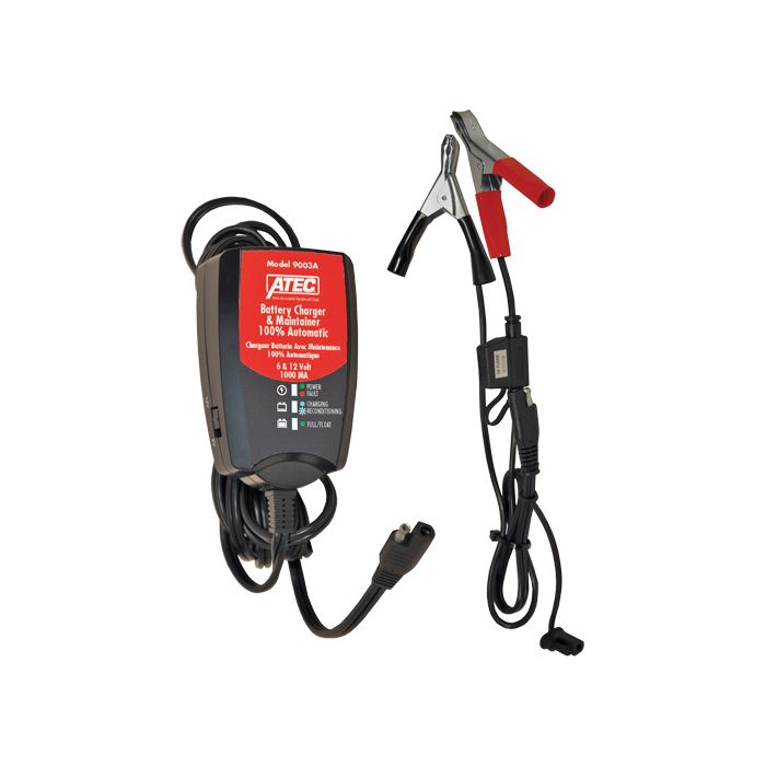 Automatic 1 Amp 6/12 Volt Battery Maintainer/Charger