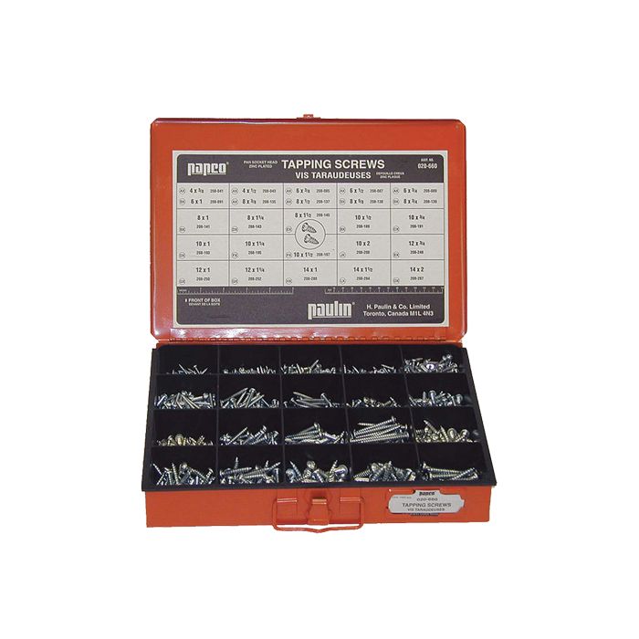 Pan Socket Tapping Screws Assortment