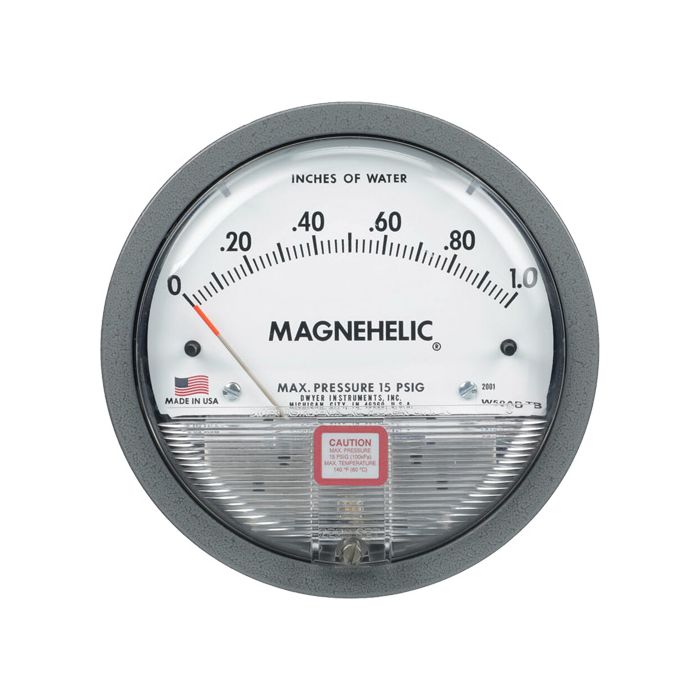 2000 Series Magnehelic® Differential Pressure Gauge