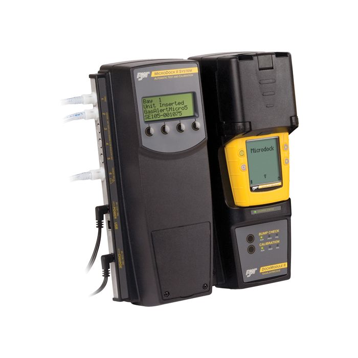 BW™ GasAlertMicro 5 Series Multi-Gas Detectors - Microdock II Docking Options