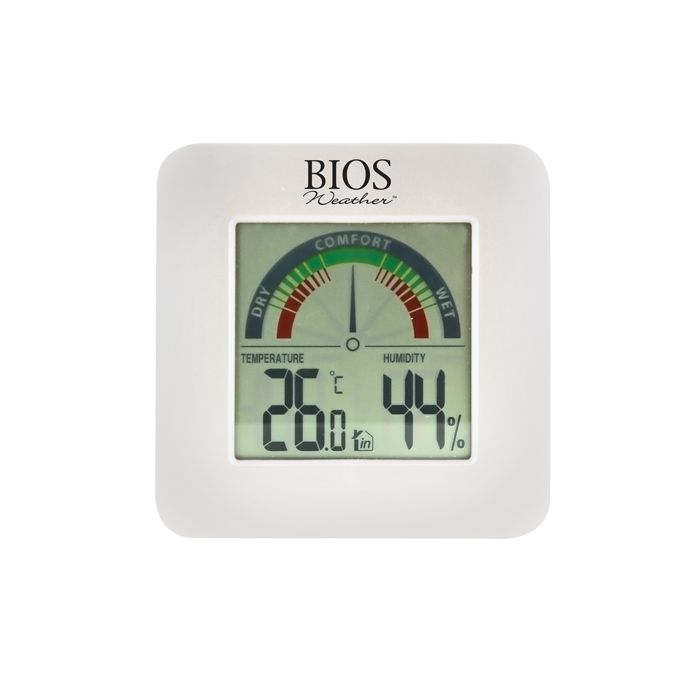 Indoor Hygrometers with BIOS Comfort Scale