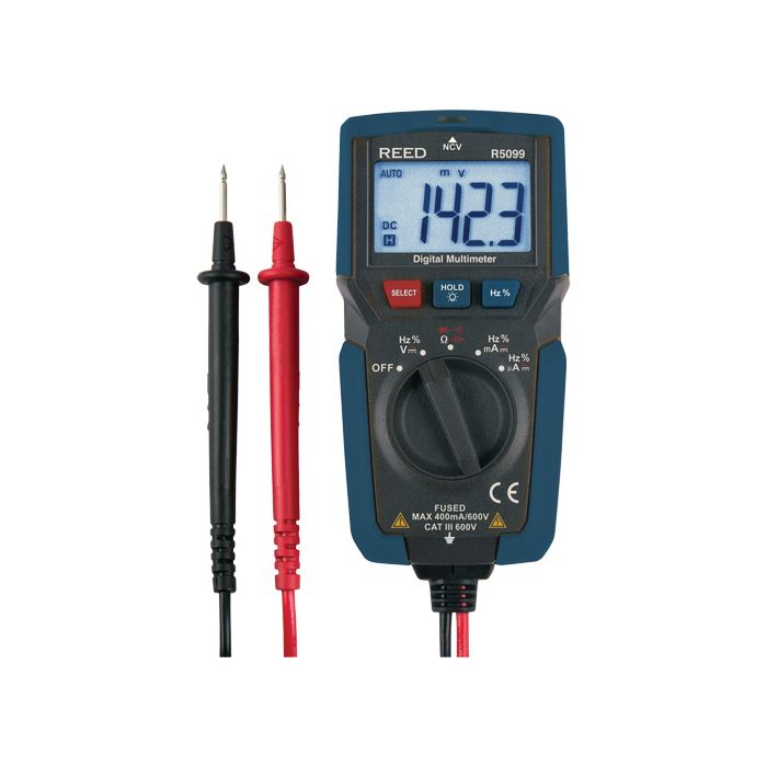 Compact Multimeter with Non-Contact Voltage