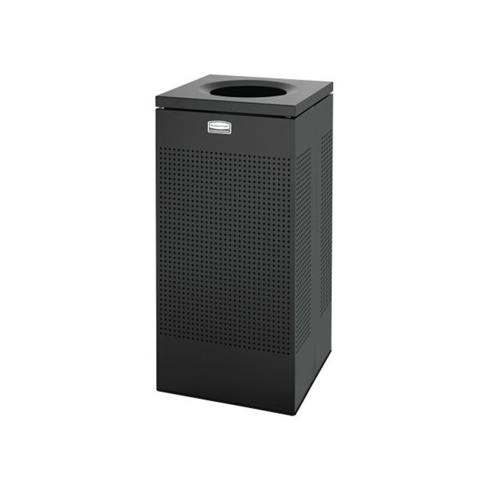 Silhouette Square Open Top Waste Receptacle