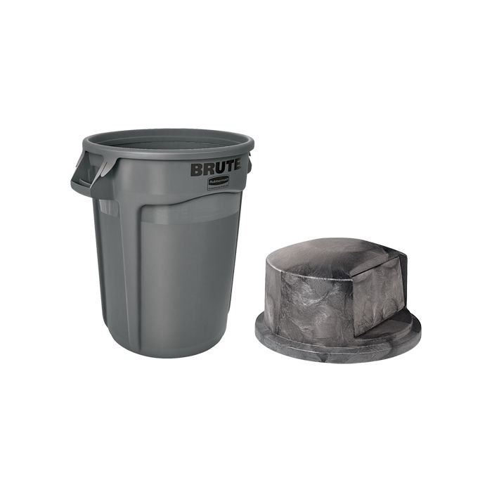 Round Brute® Container and Dome Top