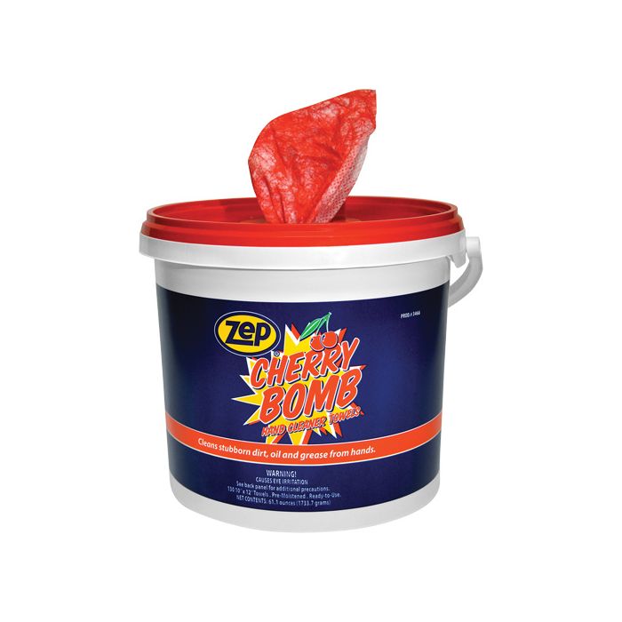 Cherry Bomb Heavy-Duty Hand Cleaner Wipes