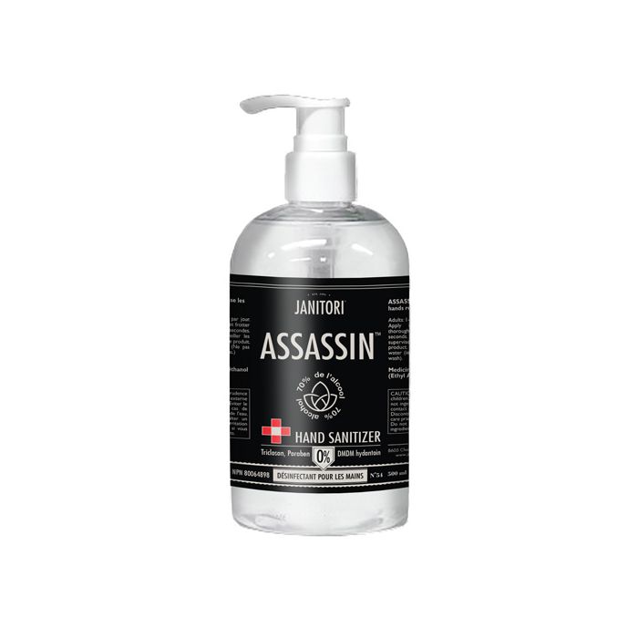 54 Assassin Hand Sanitizer