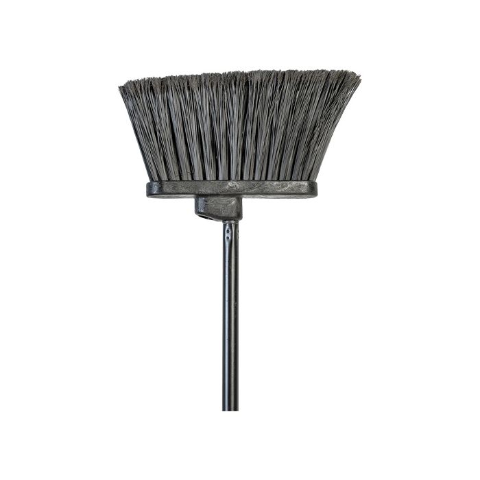 Angled Broom with Metal Handle