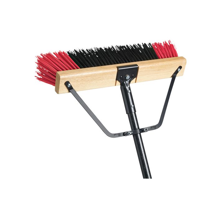 Ryno Push Broom with Braced Handle