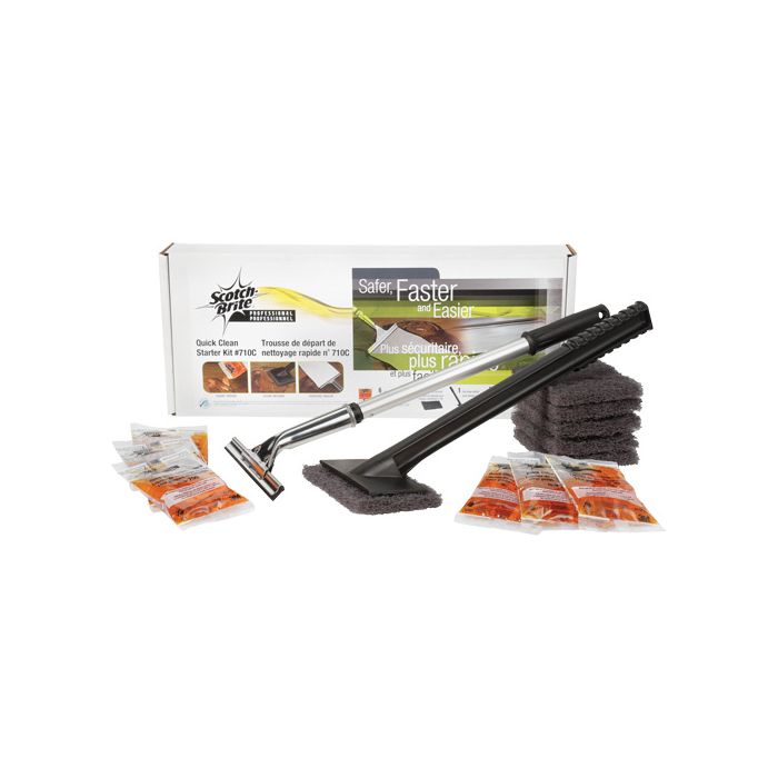 Scotch-Brite™ Quick Clean Griddle Cleaning System Starter Kit