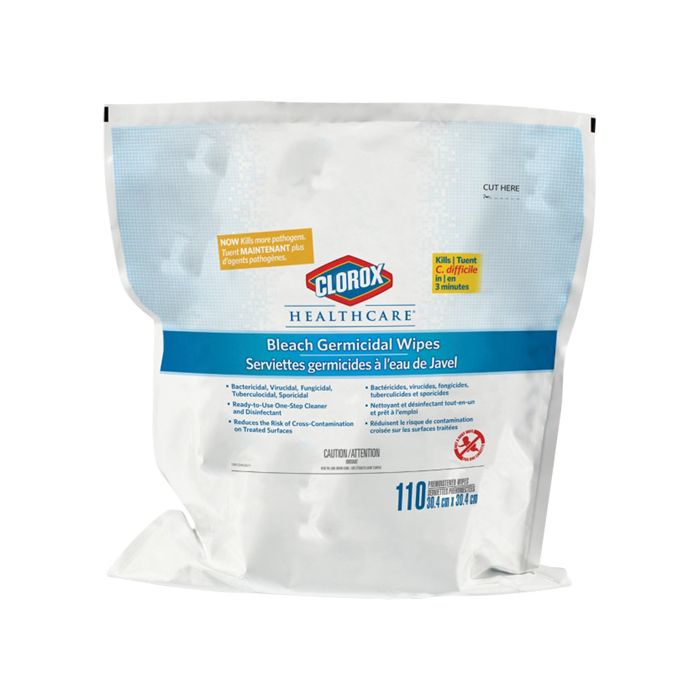 Healthcare® Disinfecting Bleach Wipes Refill