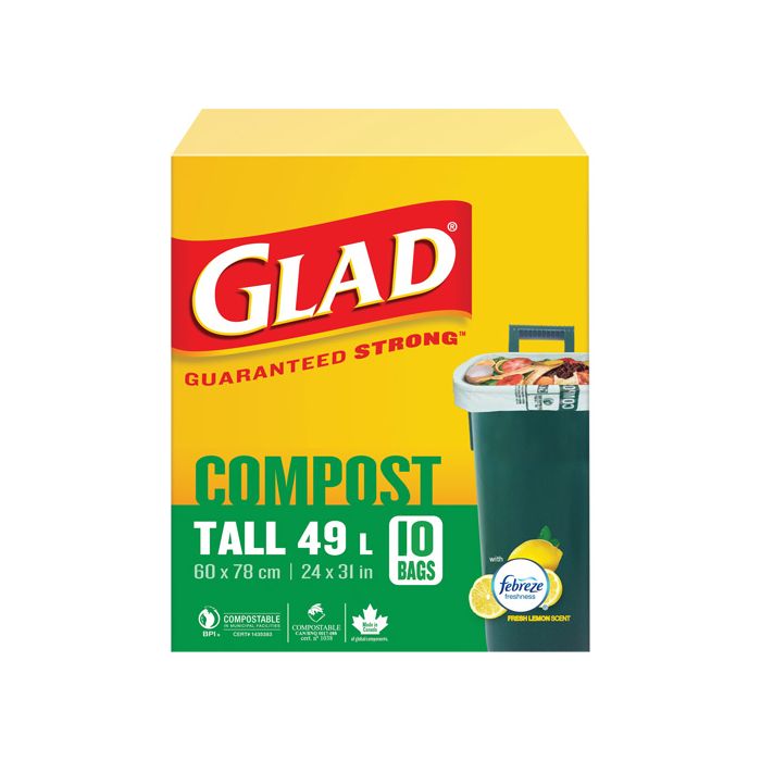 49L Tall Compostable Bags