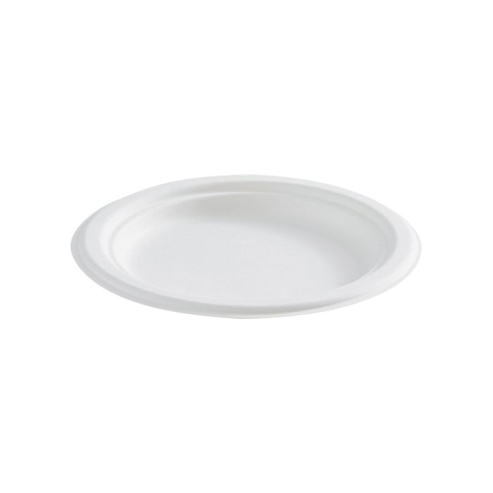 Round Fibre Compostable Plate