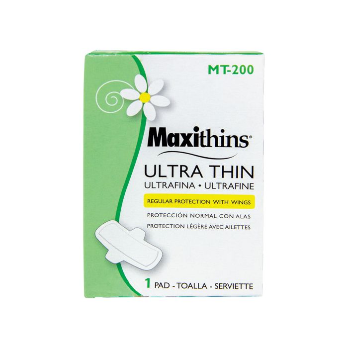 Maxithins® Maxi Pad Ultra Thin with Wings