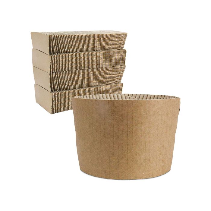 Kraft Coffee Cup Sleeves