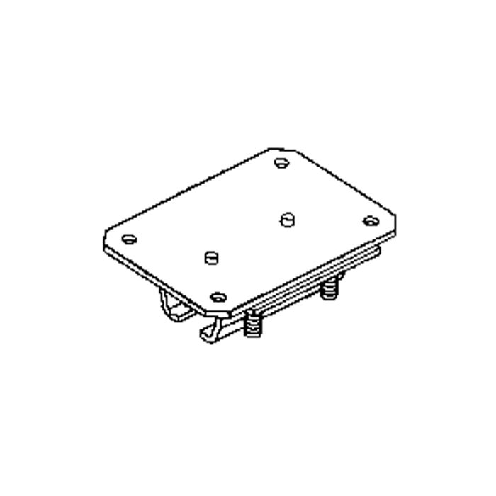 Ceiling Mount Curtain Partition Track Splicer