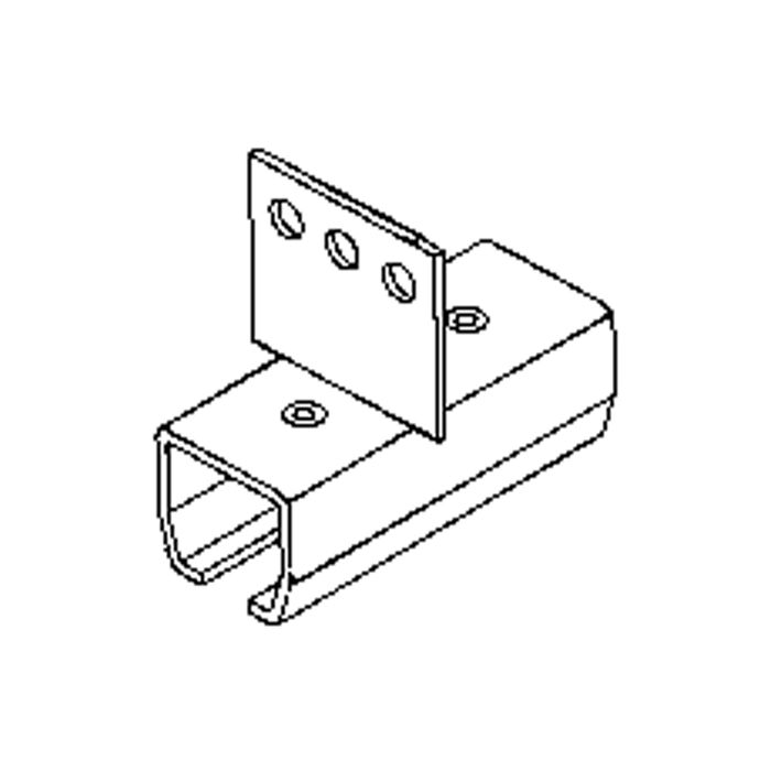 Beam Mount Curtain Partition Track Splicer