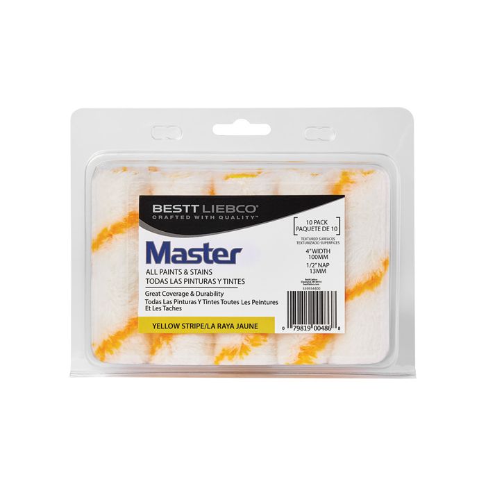 Master Yellow Stripe Mini Rollers