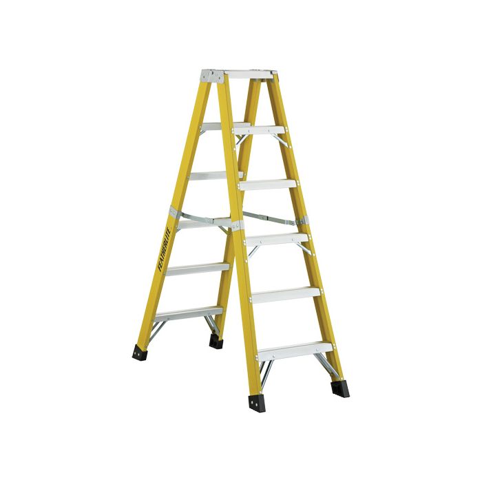 6600 Series Industrial Heavy-Duty 2-Way Stepladders