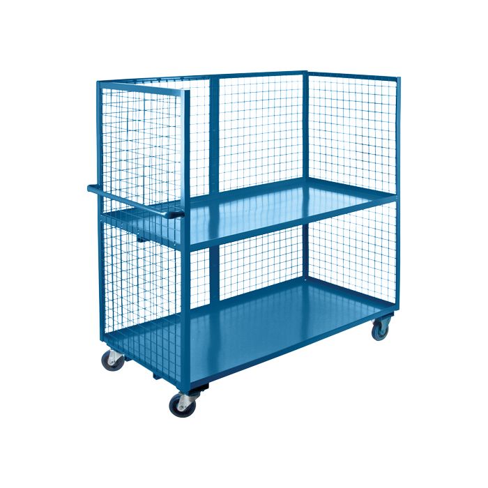 Wire Mesh Utility Cart