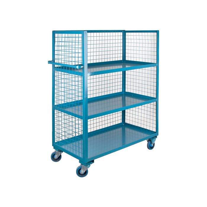 Wire Mesh Utility Cart