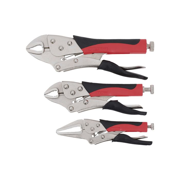 Cushion Grip Locking Plier Set