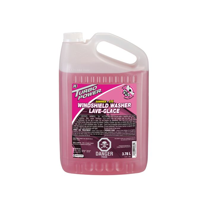 Turbo Power® Summer Bug Wash Windshield Washer Fluid