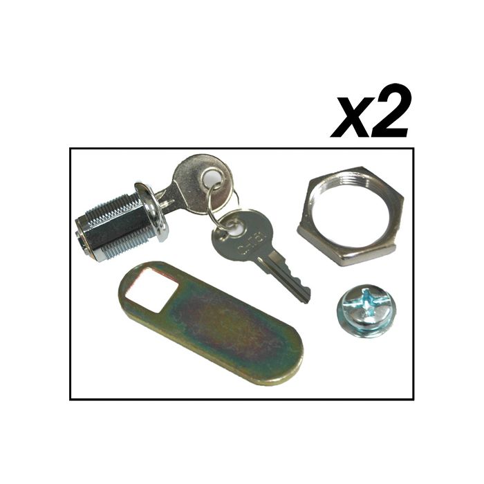 Cleaning Cart Lock & Key Assembly