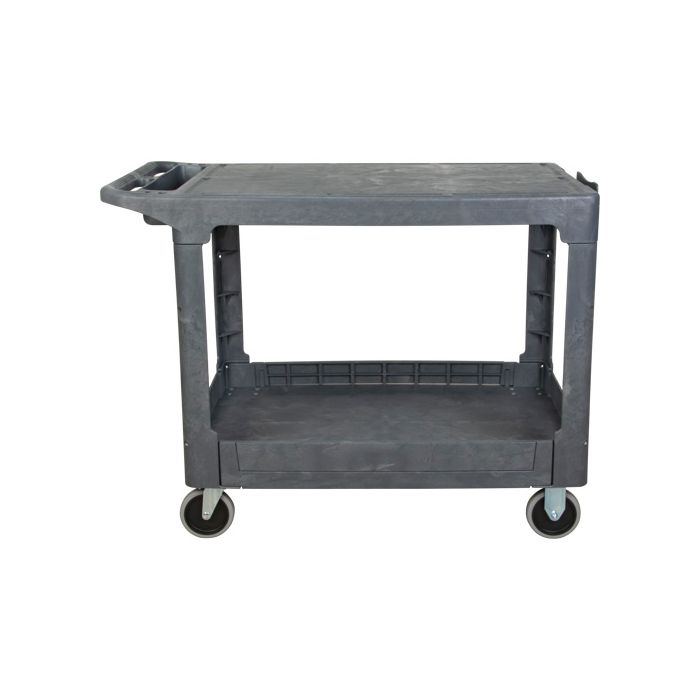 Flat-Shelf Utility Service Cart