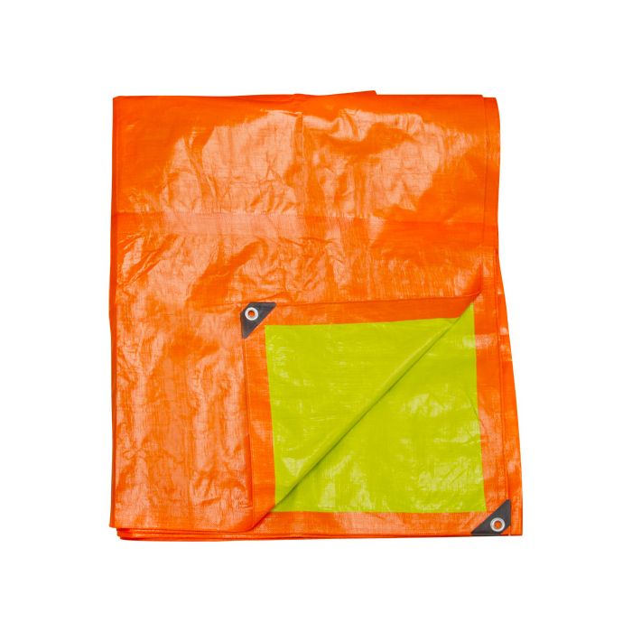 High-Visibility Heavy-Duty Woven Tarp