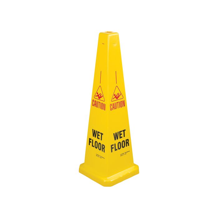 "Wet Floor" Lamba Traffic Cones