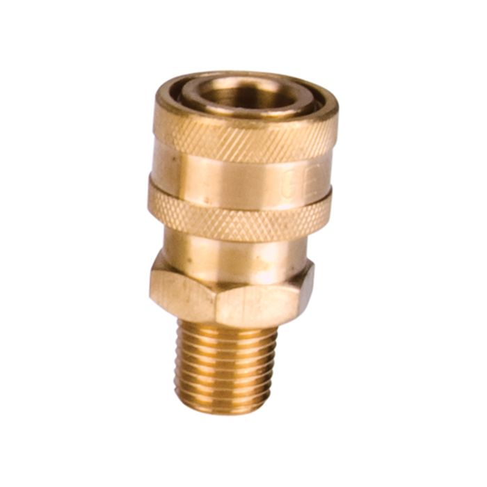 1/4" Male Brass Quick Disconnect Sockets