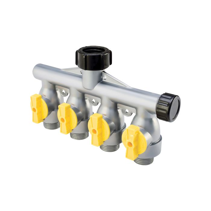 HiFlo™ Metal 4-Way Hose Valves