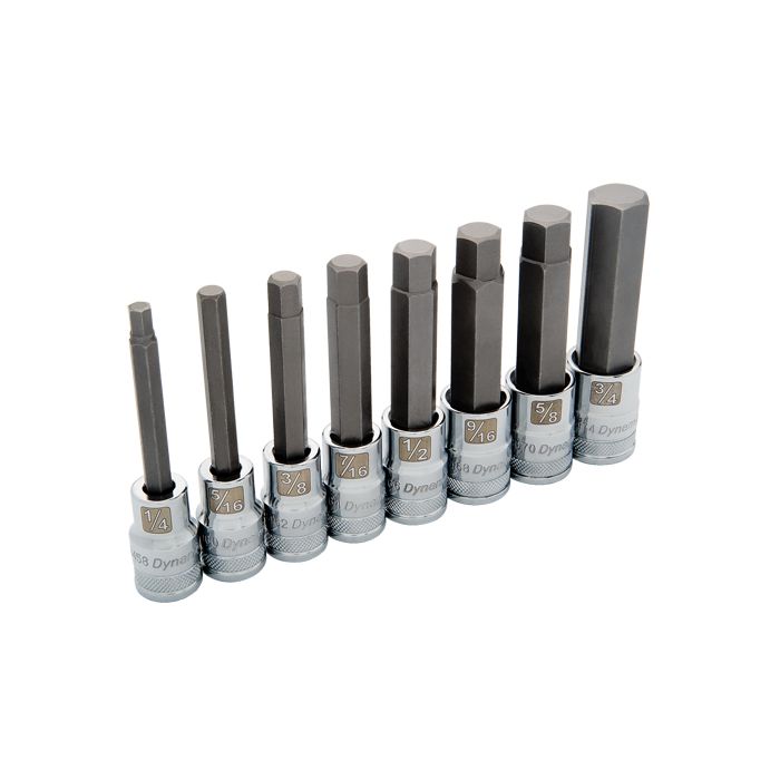 Long SAE Socket Set