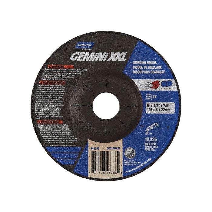 Gemini® Rightcut™ Depressed Centre Wheel