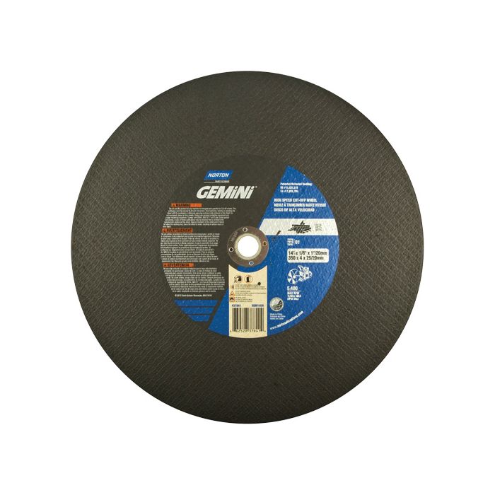 High Speed Reinforced Cut-Off Wheels