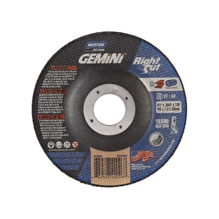 Right Angle Grinder Reinforced Cut-Off Wheels - RightCut™